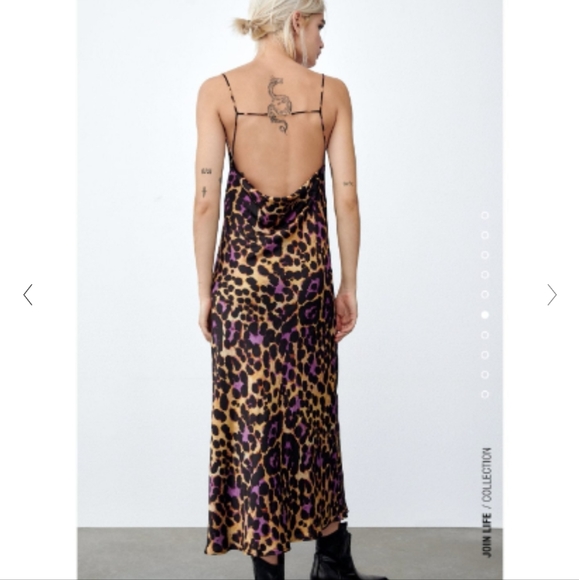 Zara Stain Effect Leopard print - Picture 3 of 4